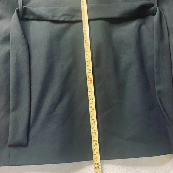 Topshop Black Belted Women's Blazer Jacket Size 8 Polyester Viscose Blend - Picture 12 of 16